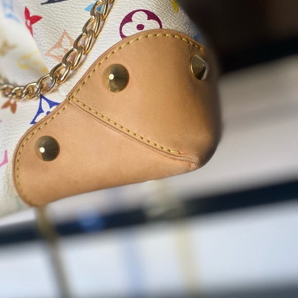 Louis Vuitton White Multi-Color Judy MM Bag - Picture 8 of 16